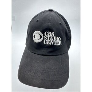 CBS Studio Center Logo Embroidered Adjustable Baseball Cap Apollo Cotton Hat